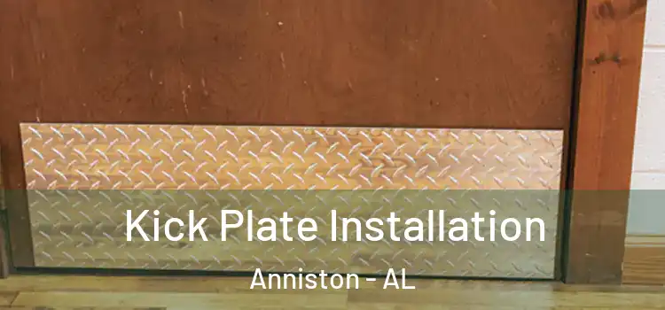 Kick Plate Installation Anniston - AL